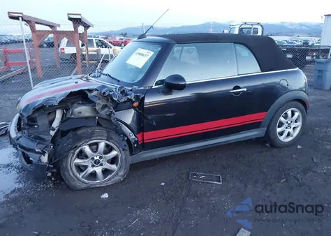 2010 Mini Cooper z USA, uszkodzony, nr VIN WMWMR3C58ATU98557